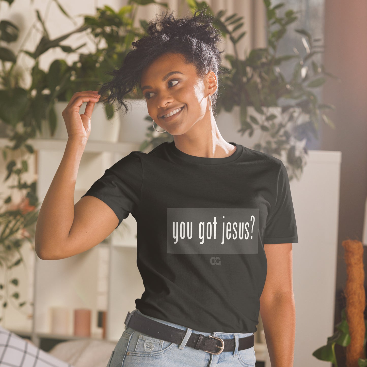 "YOU GOT JESUS?" - Short-Sleeve Unisex T-Shirt