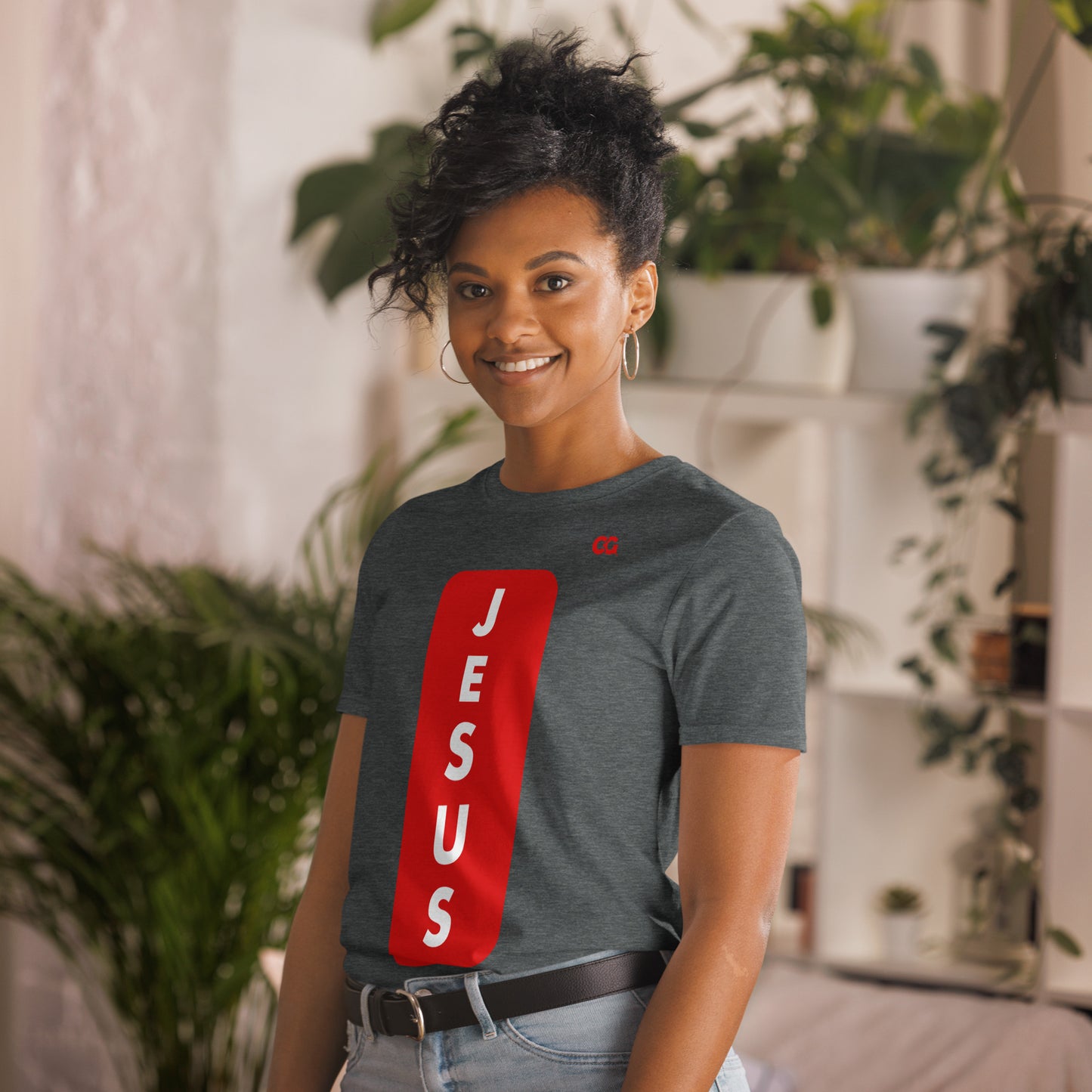 "JESUS" - Short-Sleeve Unisex T-Shirt