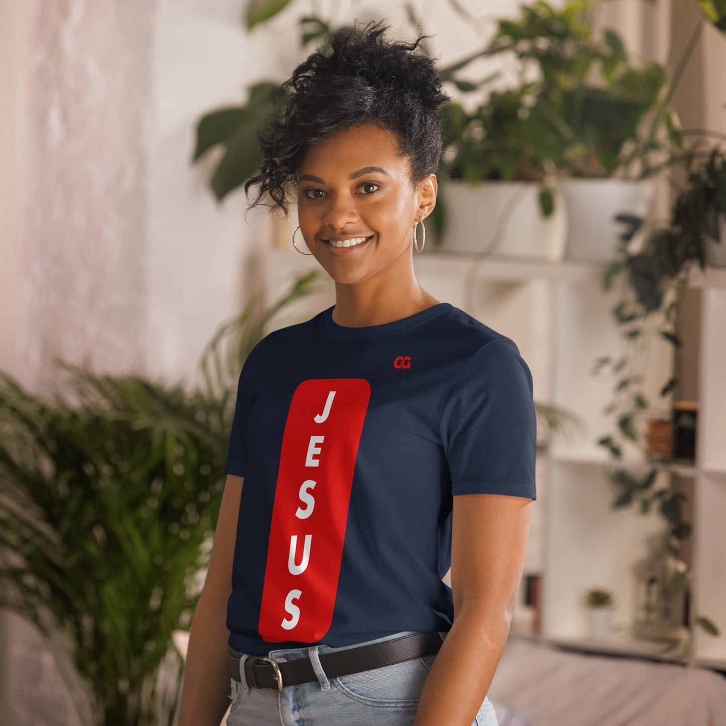 "JESUS" - Short-Sleeve Unisex T-Shirt