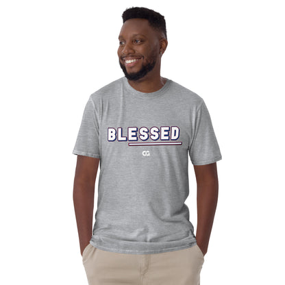 "BLESSED" - Short-Sleeve Unisex T-Shirt