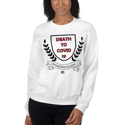 "DEATH TO COVID-19" - Unisex Sweatshirt