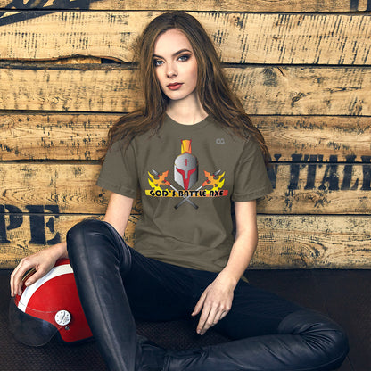 "GOD'S BATTLE AXE" - Short-Sleeve Unisex T-Shirt