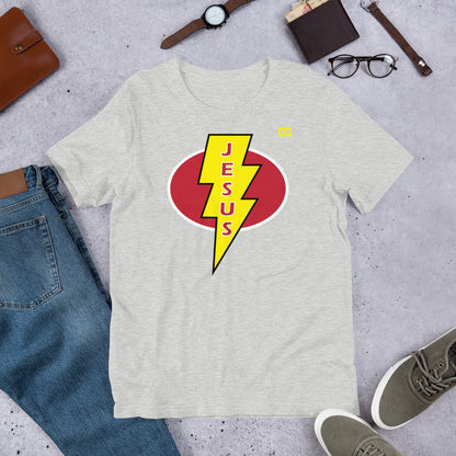 "JESUS BOLT" - Short-Sleeve Unisex T-Shirt