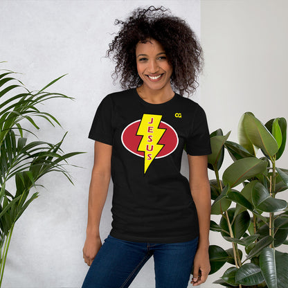 "JESUS BOLT" - Short-Sleeve Unisex T-Shirt