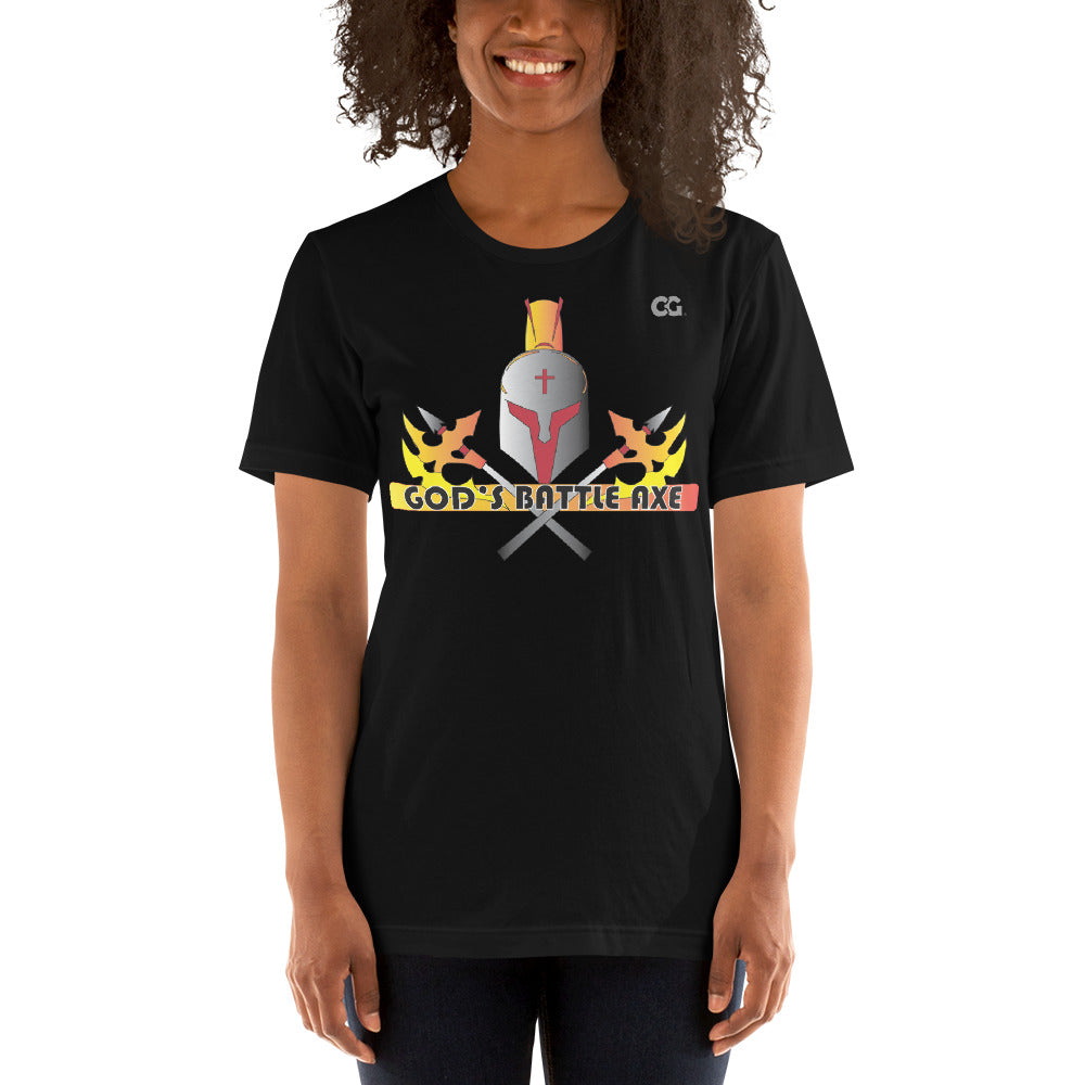 "GOD'S BATTLE AXE" - Short-Sleeve Unisex T-Shirt