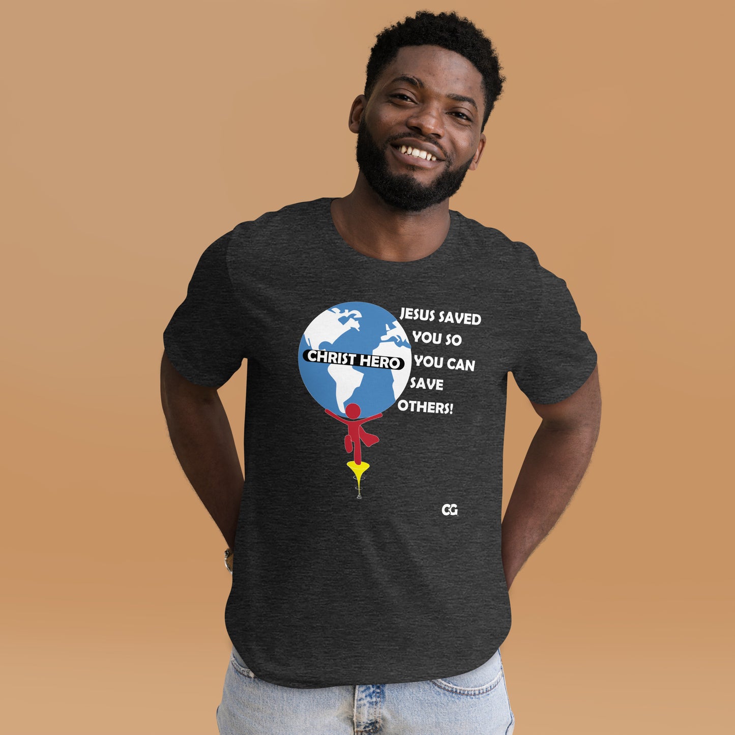 "JESUS SAVED YOU SO YOU CAN SAVE OTHERS" - Short-Sleeve Unisex T-Shirt