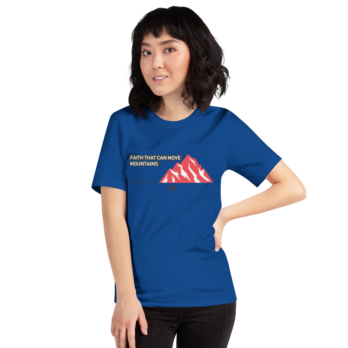 "FAITH THAT CAN MOVE MOUNTAINS" -  Short-Sleeve Unisex T-Shirt