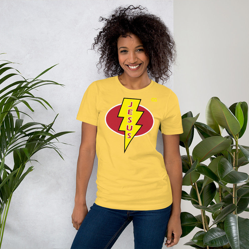 "JESUS BOLT" - Short-Sleeve Unisex T-Shirt